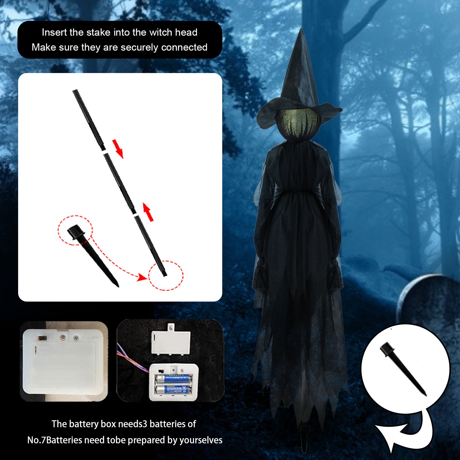 Party Decoration Voice-activated Induction Luminous Sound Game Layout Props