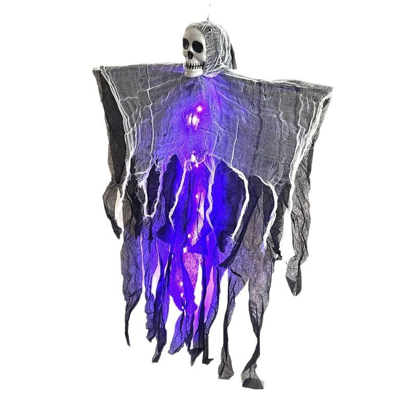 Halloween Decorations Horror Hanging Ghost Skull Skeleton Prop Perfect For Home Outdoor Yard Party Supplies Festival Decorations