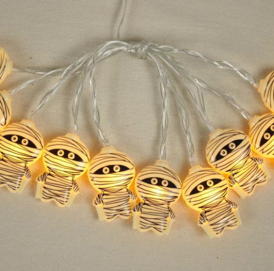 Wansheng Ghost Festival Atmosphere Festival LED Pumpkin Bat Decorative Lights