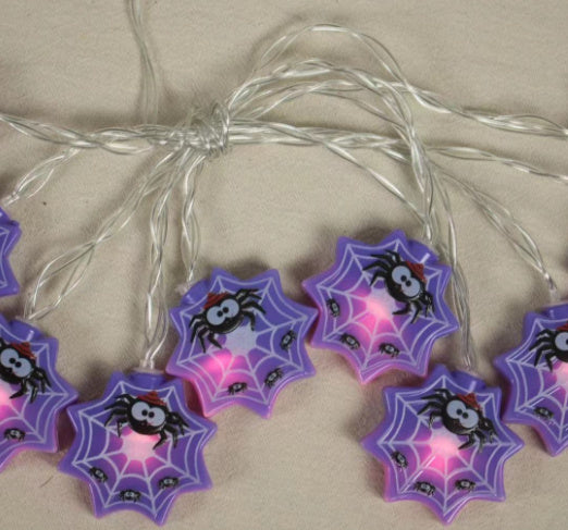 Wansheng Ghost Festival Atmosphere Festival LED Pumpkin Bat Decorative Lights