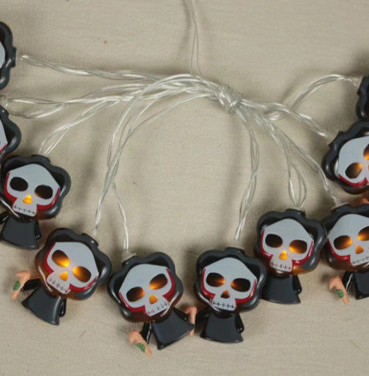 Wansheng Ghost Festival Atmosphere Festival LED Pumpkin Bat Decorative Lights